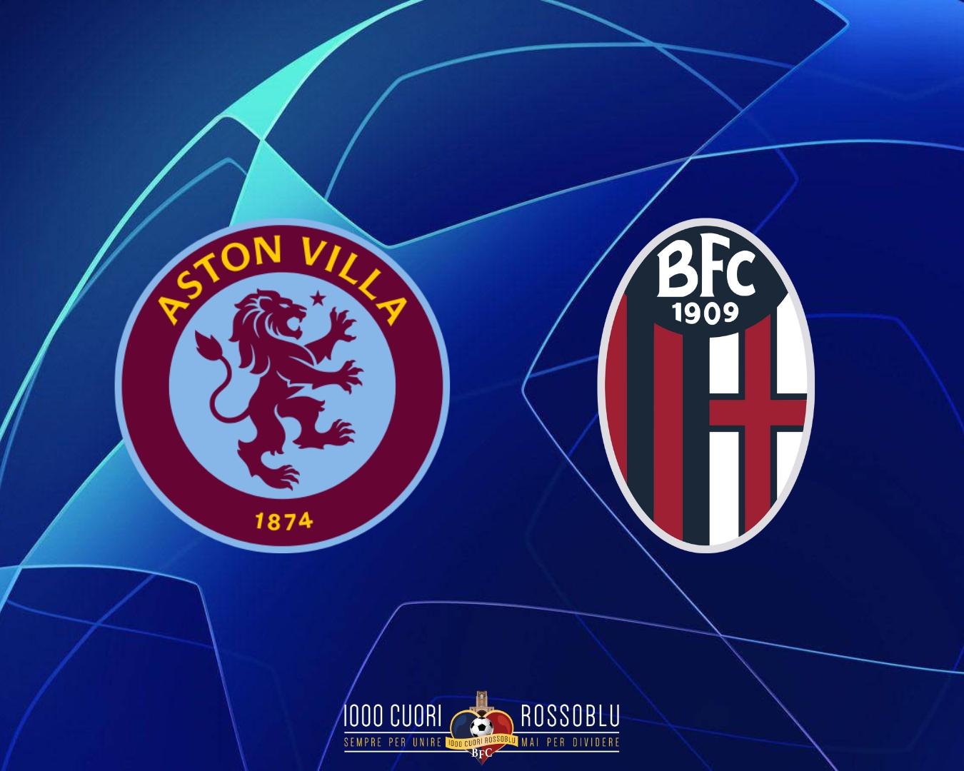 Aston Villa Bologna, Champions League