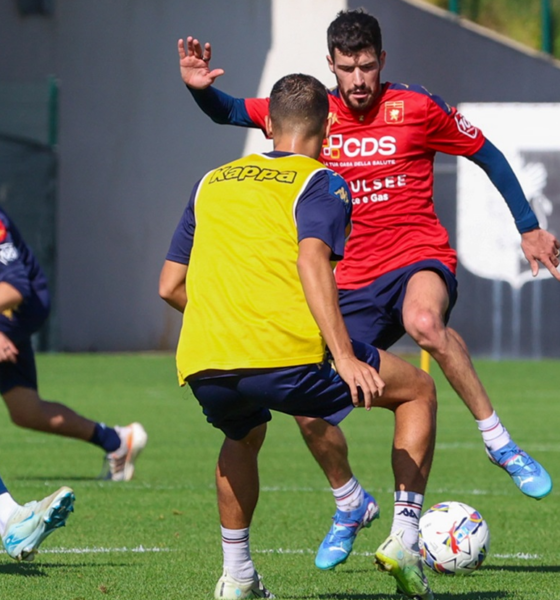 Genoa in allenamento