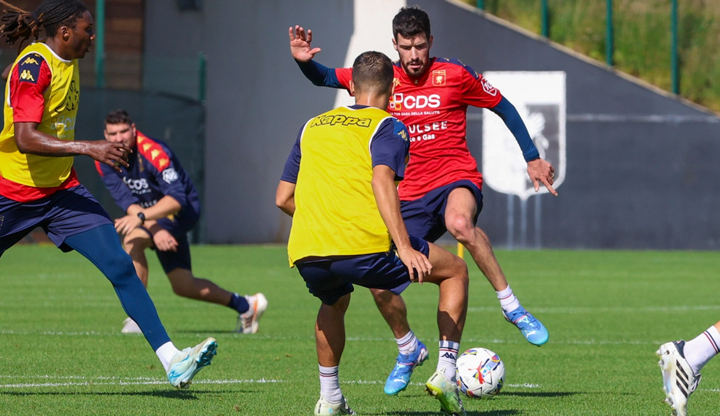 Genoa in allenamento