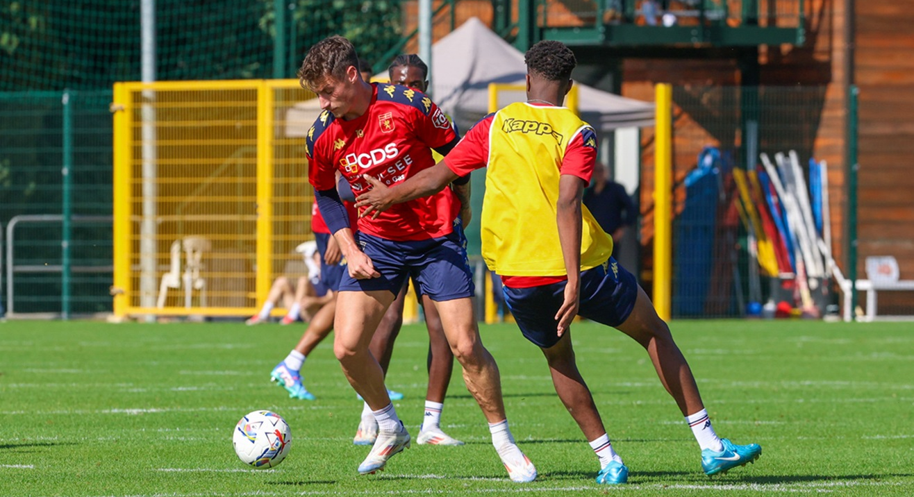 Genoa in allenamento