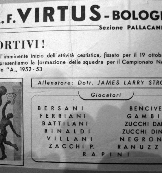 Varese-Virtus. La Virtus 1952/53