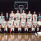 Reyer-Virtus. Virtus 1992/93. In piedi: Pasquali, Nadalini, Carera, Wennington, Binelli, Brigo, Moretti, Messina. Sotto: Coldebella, Morandotti, Marcheselli, Diacci, Danilovic, Brunamonti, Orsoni