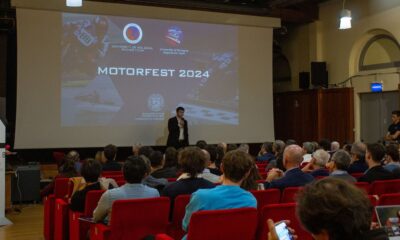 Discorso di Riccardo Lutti, Team Leader, durante il MotorFest 2024 di UniBo Motorsport