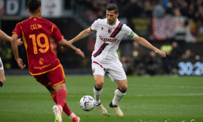 Remo Freuler in Roma-Bologna 1 a 3, stagione 23/24 (© Damiano Fiorentini))