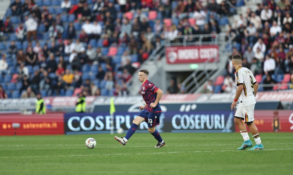 Ferguson in Bologna Lecce ©Bologna Fc 1909