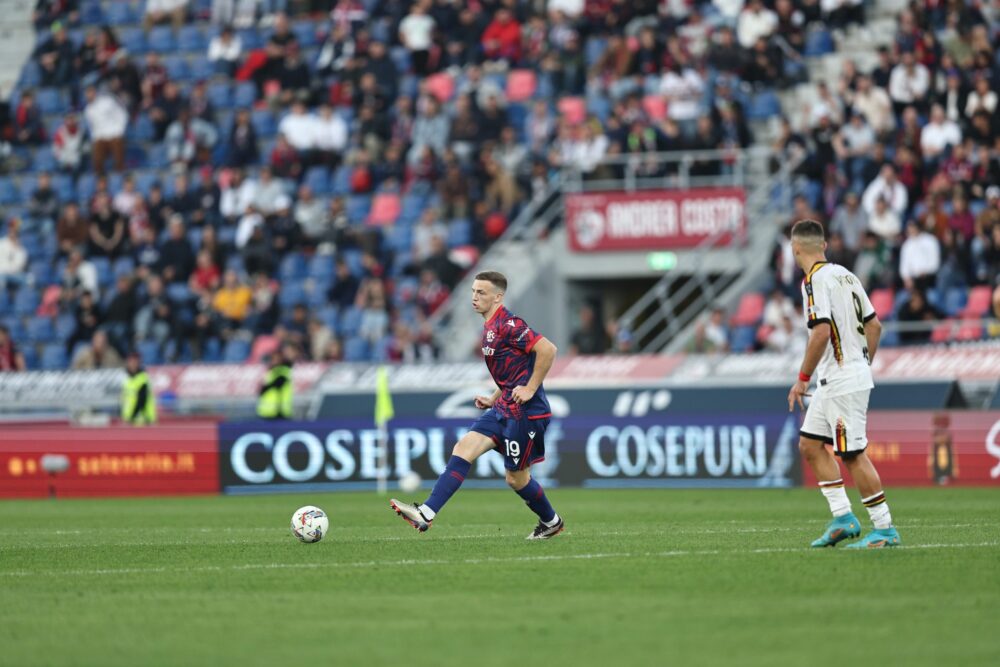 Ferguson in Bologna Lecce ©Bologna Fc 1909