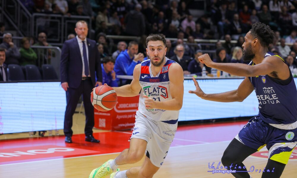 Matteo Fantinelli in Fortitudo Flats Service Bologna - Reale Mutua Torino (©Valentino Orsini - Fortitudo Flats Service Bologna)