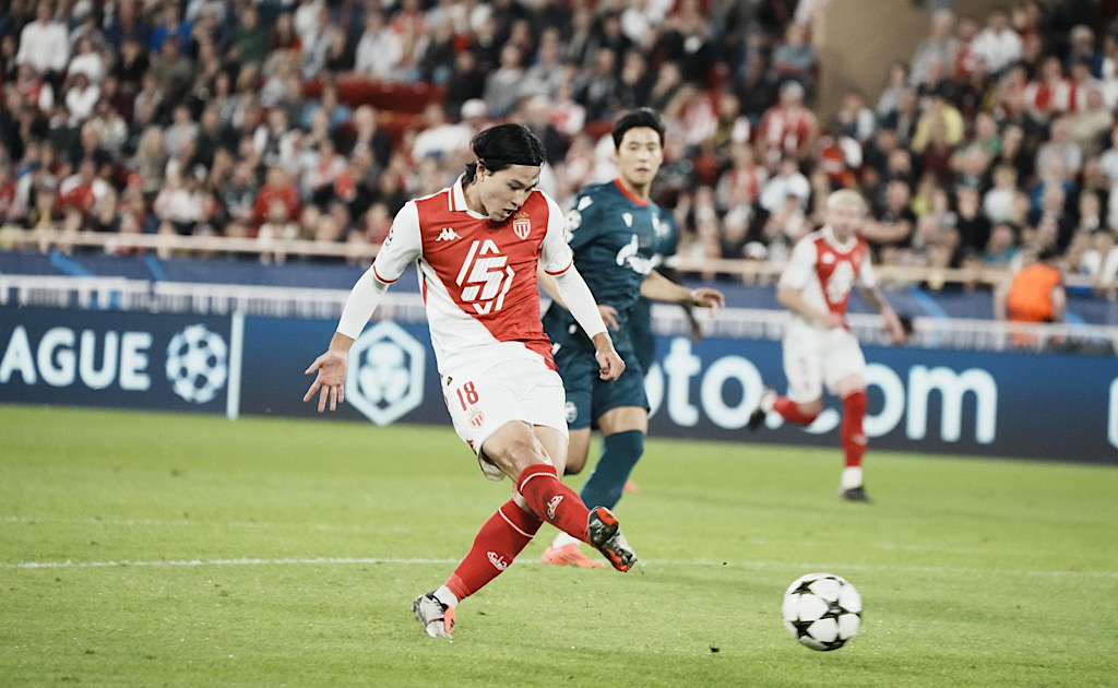 Takumi Minamino, attaccante del Monaco