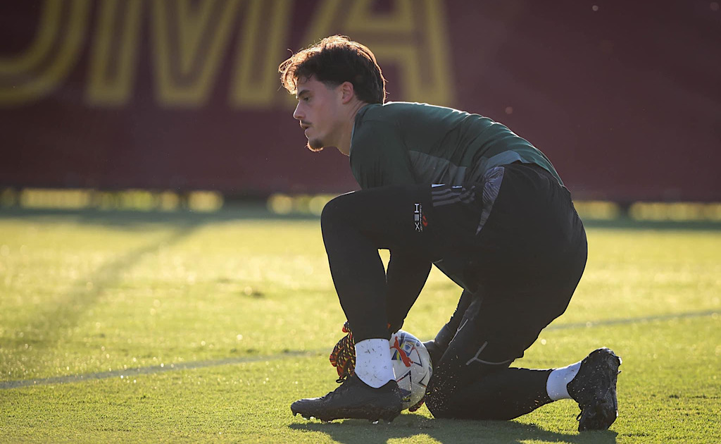 Mile Svilar, portiere della Roma 