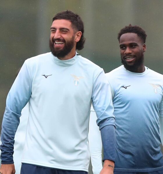 Lazio in allenamento