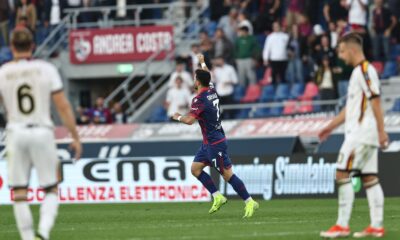 Riccardo Orsolini in -Bologna-Lecce