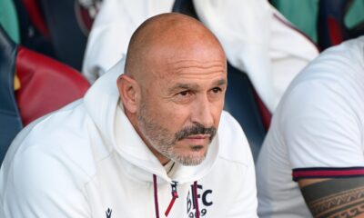 Vincenzo Italiano durante Bologna-Lecce