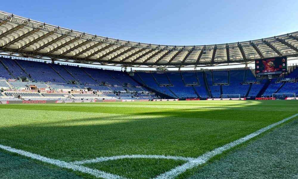 Lo Stadio Olimpico prima di Roma-Bologna (© FB Bologna FC 1909)