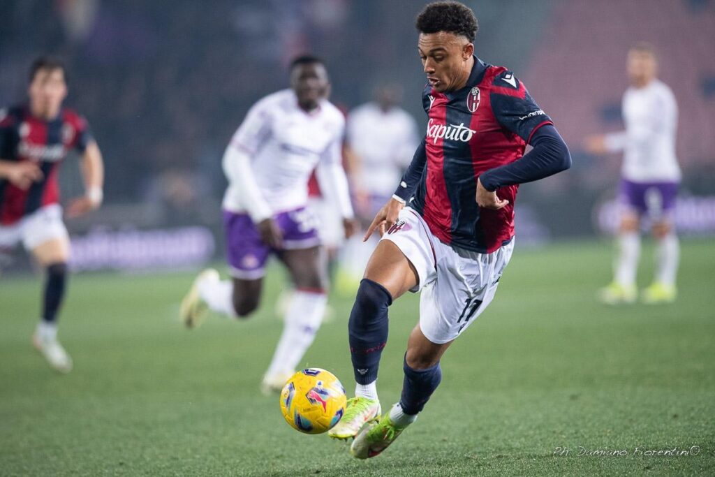 Dan Ndoye, Bologna-Fiorentina (© Damiano Fiorentini)