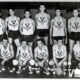 Muggesana-Virtus. Virtus 1955/56. In piedi: Canna, Borghi, Rizzi, Calebotta, Gambini, Alesini. Sotto: Battilani, Verasani, Randi, Carlo Negroni, Tracuzzi.