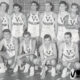 Virtus-Ignis. Virtus 1960/61. In piedi: Battilani (vice), Barlucchi, Canna, Paoletti, Alesini, Lombardi, Pellanera, Kucharski (all.). Sotto: Gambini, Conti, Sardagna, Calebotta