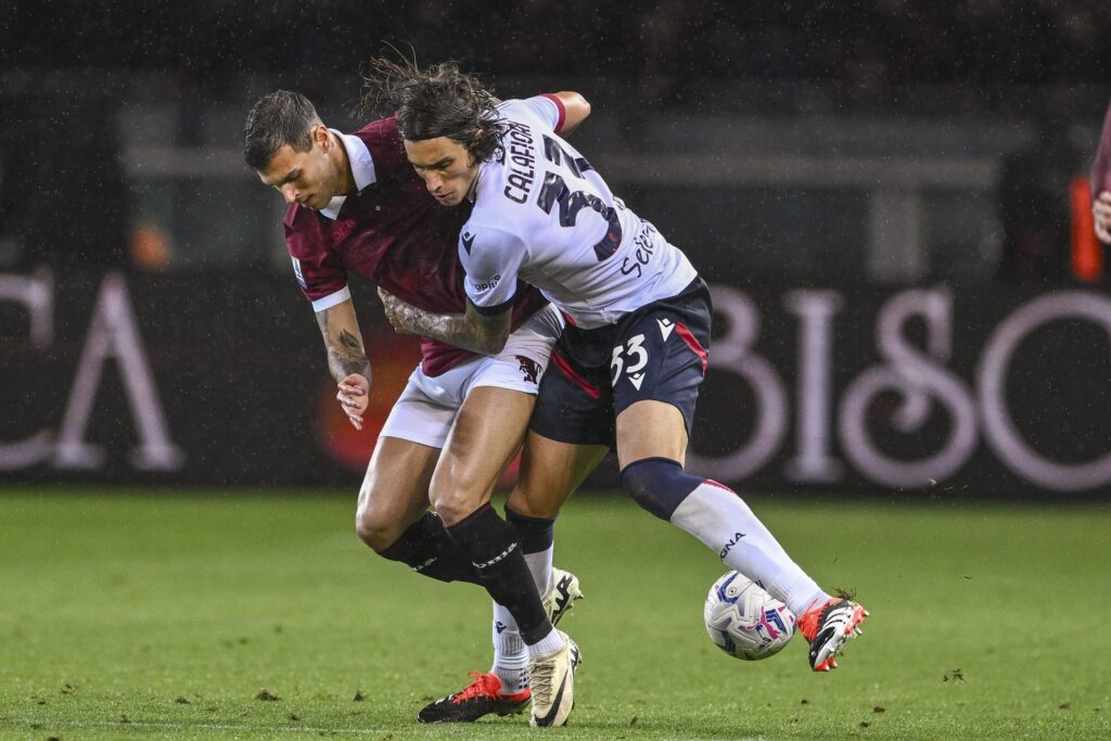 Calafiori in Torino-Bologna 2023-24