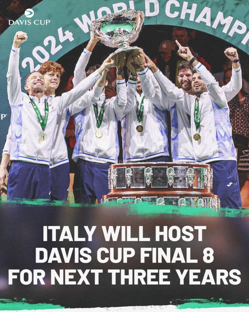 Davis Cup in Italia (©Davis Cup - X)