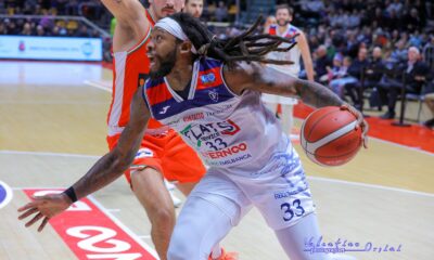 Deshawn Freeman in Fortitudo Flats Service Bologna - Unieuro Forlì (©Valentino Orsini - Fortitudo Flats Service Bologna)