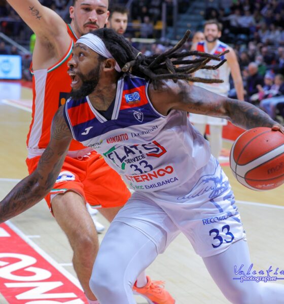 Deshawn Freeman in Fortitudo Flats Service Bologna - Unieuro Forlì (©Valentino Orsini - Fortitudo Flats Service Bologna)