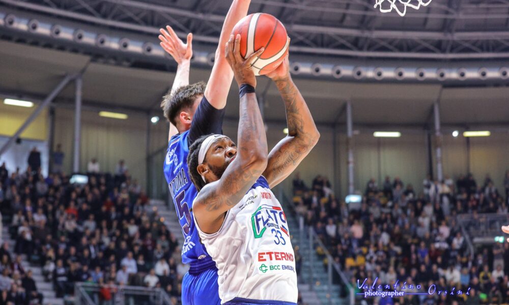 Deshawn Freeman in Fortitudo Flats Service Bologna - Valtur Brindisi (©Valentino Orsini - Fortitudo Flats Service Bologna)