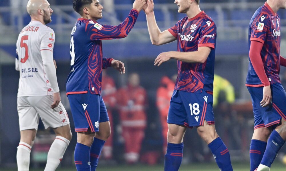 Santiago Castro e Tommaso Pobega (© Bologna FC 1909)