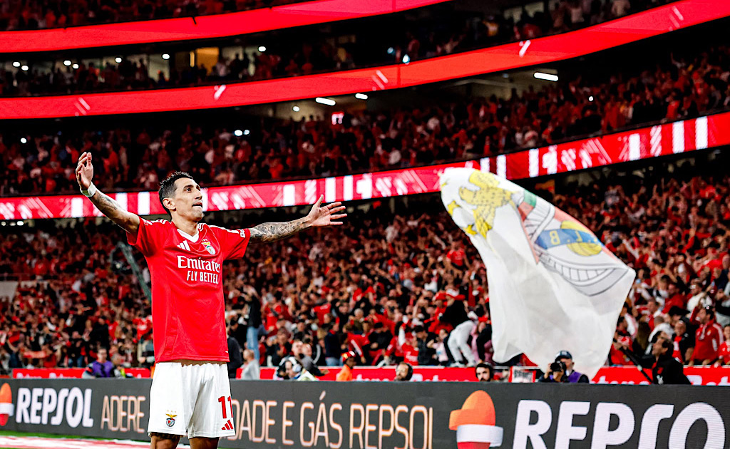 Ángel Di María, ala del Benfica