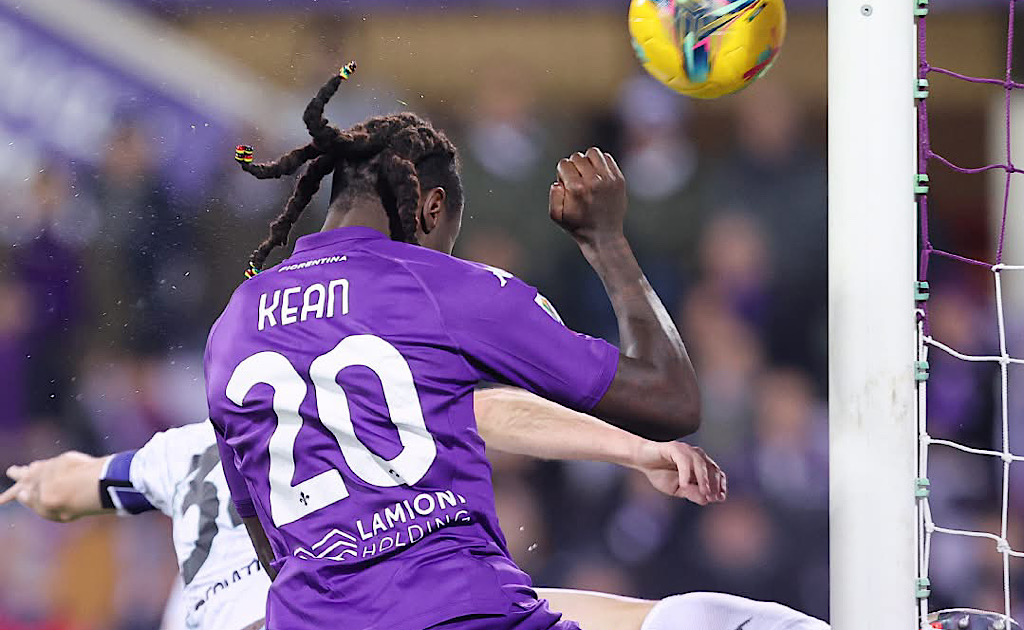 Moise Kean, attaccante della Fiorentina