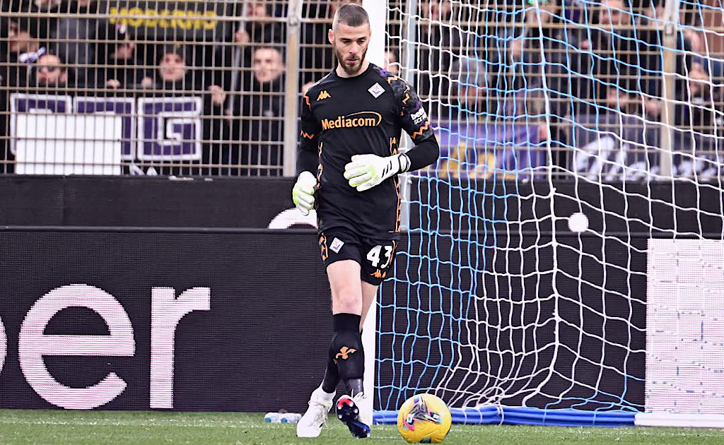 David De Gea, portiere della Fiorentina