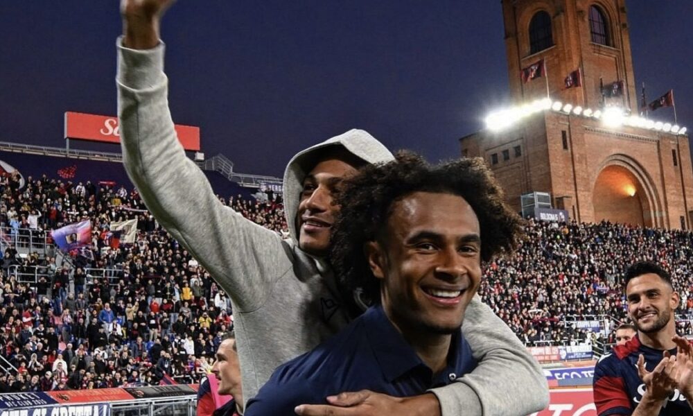 Dan Ndoye e Joshua Zirkzee (©Bologna FC 1909)