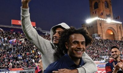 Dan Ndoye e Joshua Zirkzee (©Bologna FC 1909)