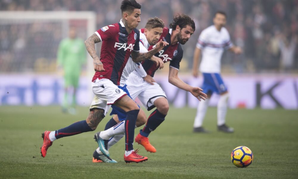 POLI e PULGAR due degli autori dei gol dell'ultima vittoria a Torino (Credits Bologna FC 1909