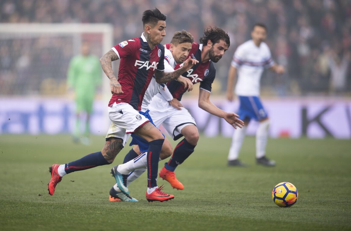 POLI e PULGAR due degli autori dei gol dell'ultima vittoria a Torino (Credits Bologna FC 1909