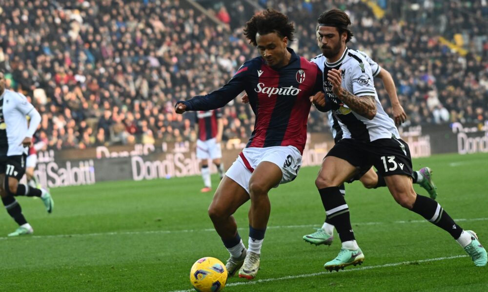 Zirkzee in Udinese-Bologna 2023/24