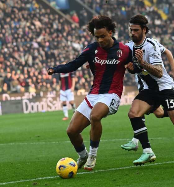 Zirkzee in Udinese-Bologna 2023/24