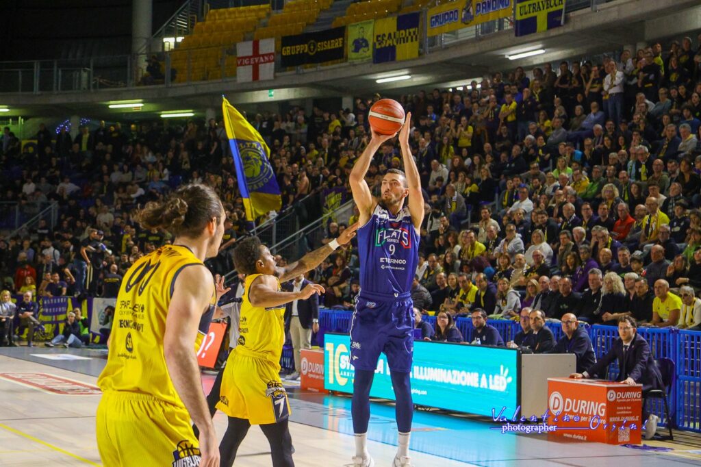 Riccardo Bolpin in Elachem Vigevano - Fortitudo Flats Service Bologna (©Valentino Orsini - Fortitudo Flats Service Bologna)