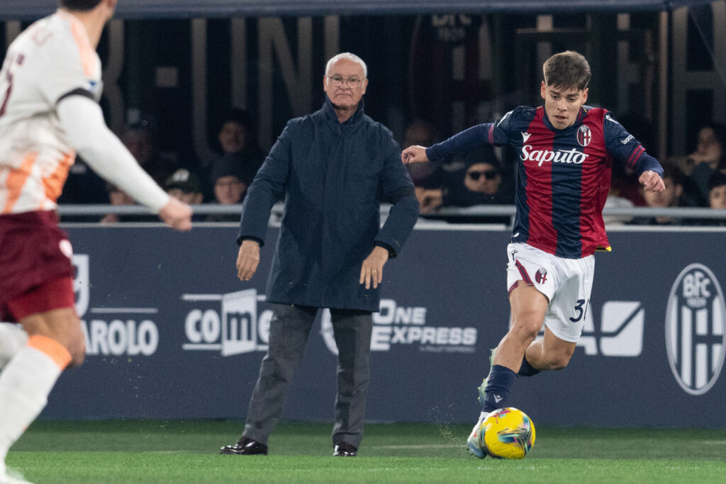 Benjamin Dominguez in Bologna-Roma (Credits Damiano Fiorentini)