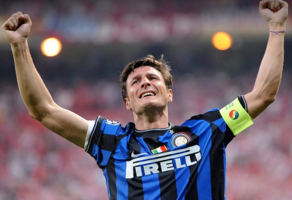 Javier Zanetti, storico capitano dell'Inter